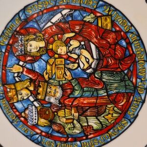 Boxed Limoges 70s Premiere Edition The Adoration Of Kings Collectible Plate